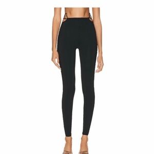 Nensi Dojaka Heart Legging in Black Size XS with imperfections